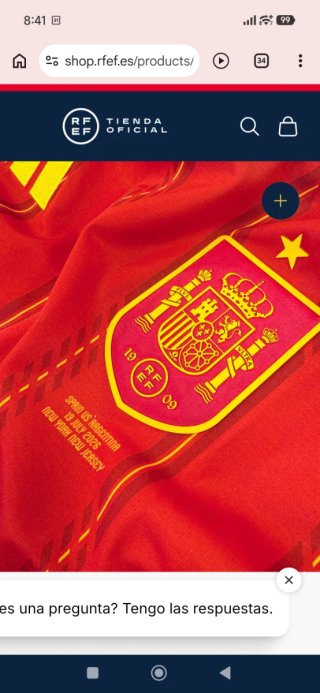Camiseta España 2 estrellas ⭐⭐