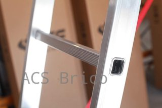 Escalera Aluminio 3x11 - 3+3+3 M - 66x25mm