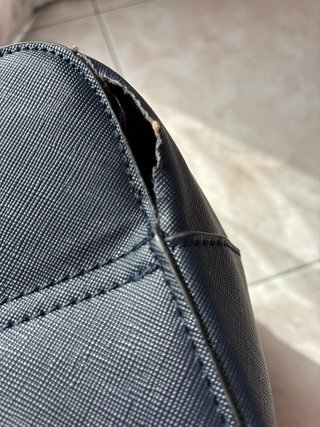 Borsa rigida Coveri blu