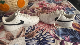 Zapatillas Nike Court Vision Low Blancas