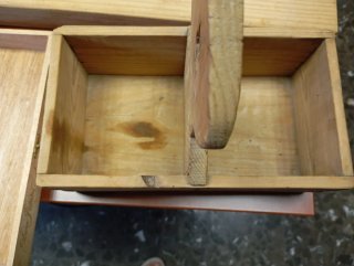 Lotto di 2 Scatole in Legno Vintage