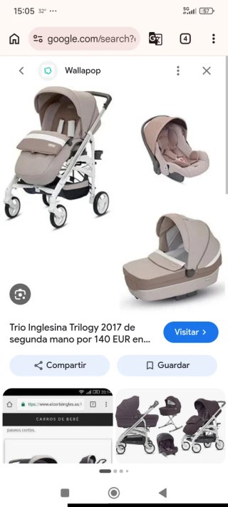 Carricoche Bebé Inglesina Completo