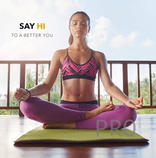 Esterilla de fitness para yoga - Tresko