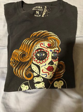 Camiseta Sfera Talla M Hombre Calavera