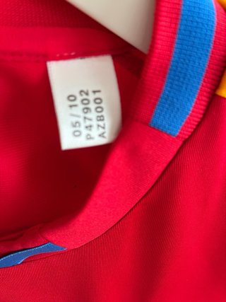 Camiseta España Mundial 2010 Talla M Original