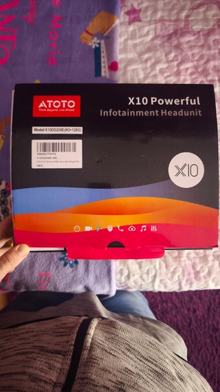 Radio ATOTO X10DG209E 9 Android 8GB+128GB