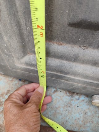 Puerta hierro macizo 2 hojas sin marco con llave