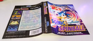 Sonic Spinball Mega Drive Sega