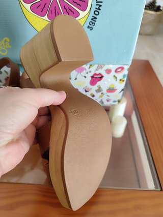 Sandalias de piel- Talla 38