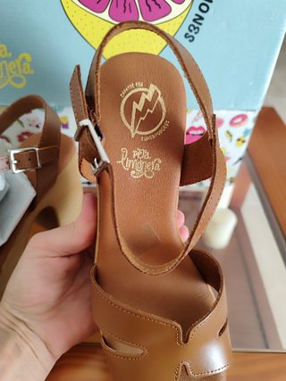 Sandalias de piel- Talla 38