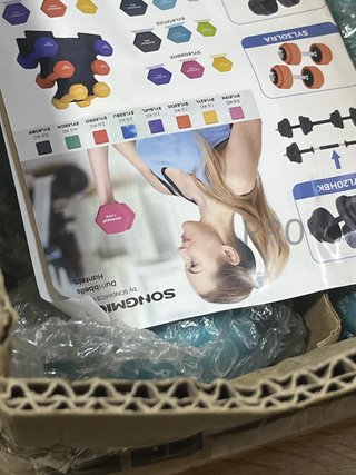 Set di 2 manubri da 2 kg SONGMICS