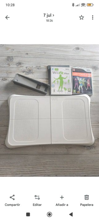 Wii Fit Plus + Balance Board + Soporte