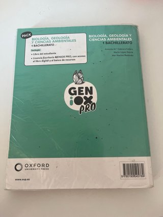 Biología, Geología y CC. Ambientales 1º Bachill...