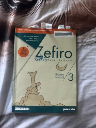 Zefiro 3, 4.1, 4.2: Letteratura italiana
