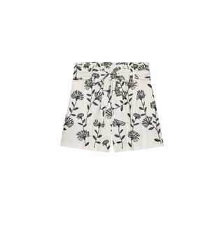 Bermuda Zara bordada floral