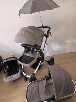 Cochecito de bebé con capazo