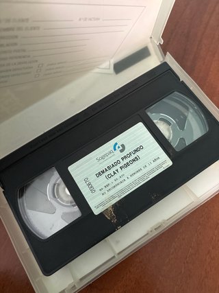 Película VHS Demasiado Profundo (Clay Pigeons)