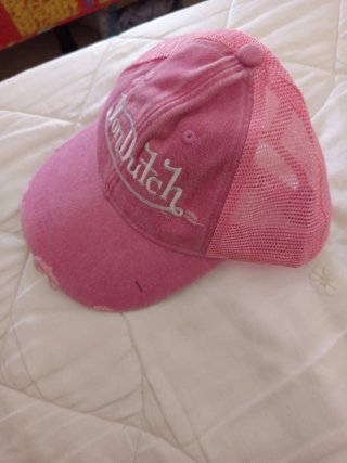 Gorra rosa Von Dutch sin usar