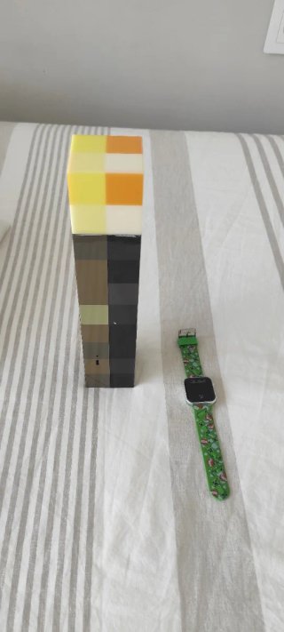 Minecraft Reloj y Antorcha