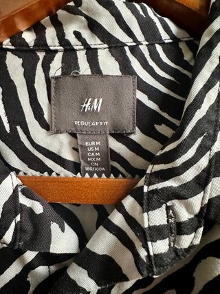 Camisa H&M Rayas Cebra