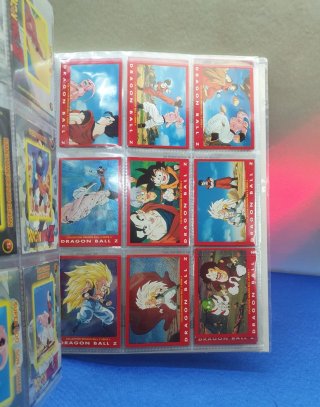 ALBUM CARTAS DRAGON BALL Z CARDS PANINI 98 CARTAS
