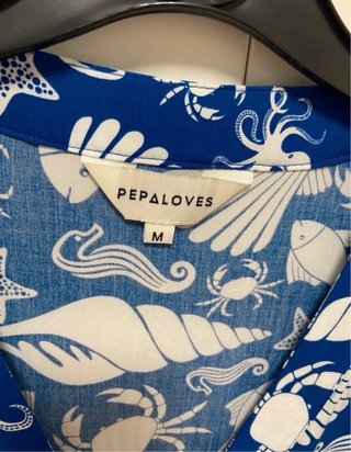 Vestidos Pepa Loves Talla M Estampado Marino