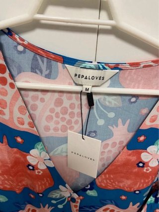 Vestidos Pepa Loves Talla M Estampado Marino