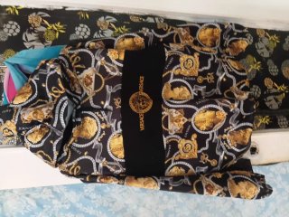 Sudadera Versace Mujer Negra y Dorada