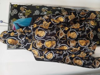 Sudadera Versace Mujer Negra y Dorada