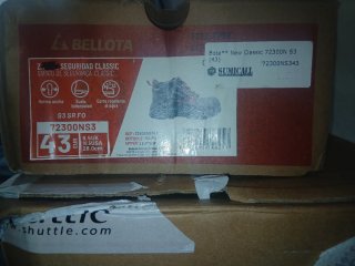 Botas de seguridad Bellota Talla 43