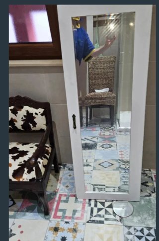 Espejo de puerta 134x47