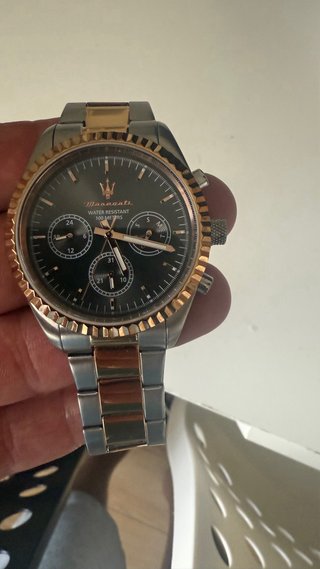 Reloj Maserati Hombre Nuevo Oro/Plata