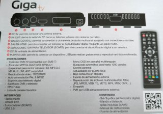 Mini Sintonizador TDT HD Giga Tv HD250 T