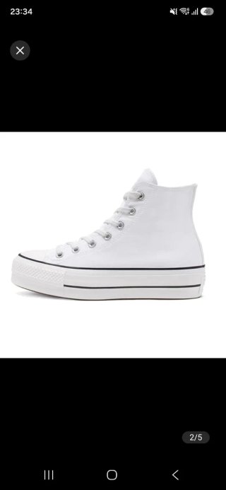 Converse Blancas Talla 40, all star
