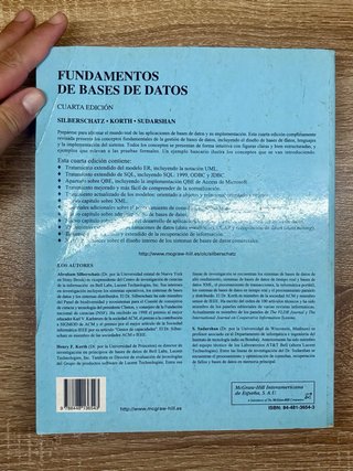 Libro Fundamentos de Bases de Datos