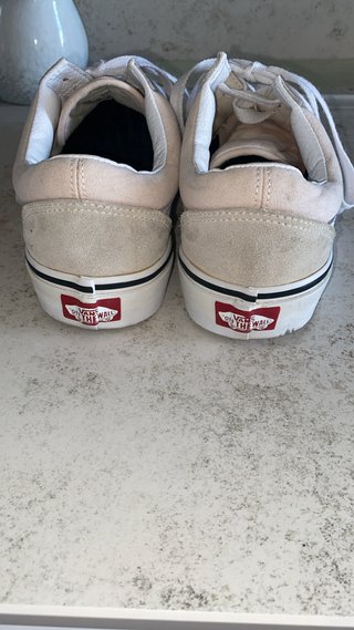 Zapatillas Vans Beige y rosas