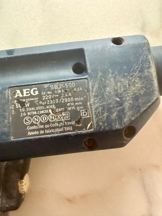 Taladro percutor AEG SB2-500 500W