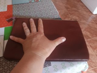 Bolso de mano piel Ubrique cuero sin estrenar