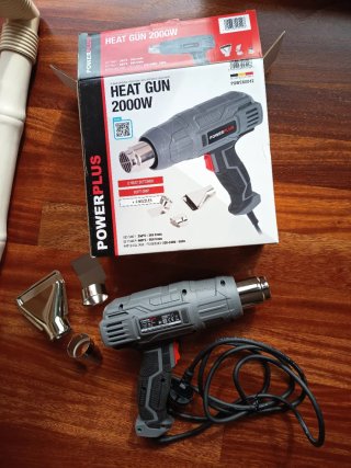 Pistola de Calor Powerplus 2000W