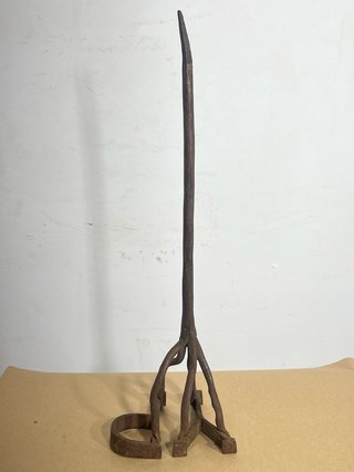 Antiguo Hierro de Marcar Ganado en Forja. A/J