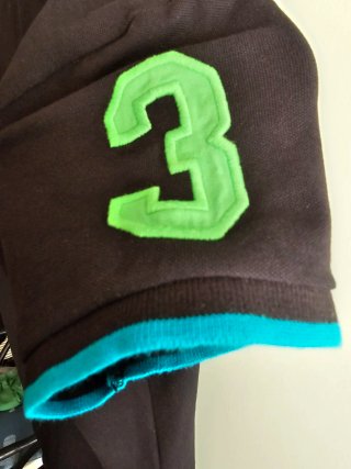 2 polos U.S. Polo Assn. negro/verde Talla M