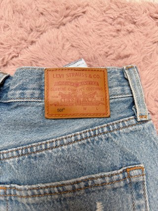 Shorts Levi's donna blu