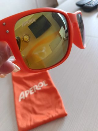 Occhiali da sole Aperol Arancioni e Gialli