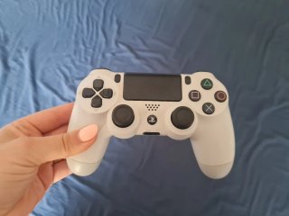 Mando PS4 Blanco Inalámbrico