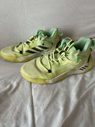 Zapatillas Baloncesto Adidas Verde/Amarillo