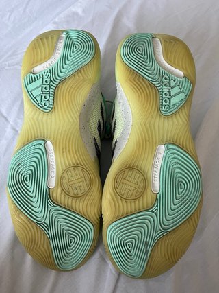 Zapatillas Baloncesto Adidas Verde/Amarillo