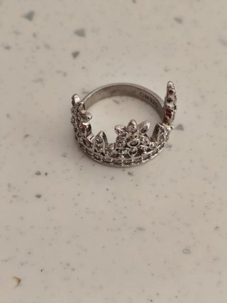 Anillo corona plata GM925