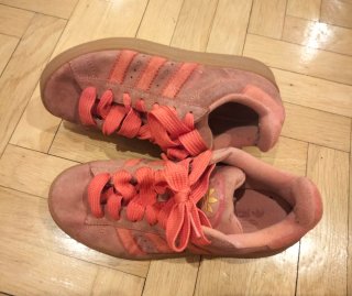 Zapatillas Adidas Campus Rosa Talla 38