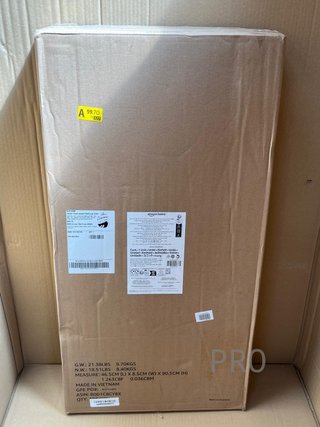 Tavolo da pranzo pieghevole quadrato con maniglia Amazon Basics