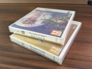 Zelda Ocarina of Time y Majora's Mask 3DS